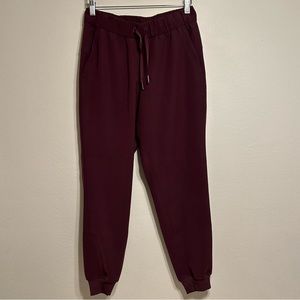 lululemon athletica Burgundy Track Joggers